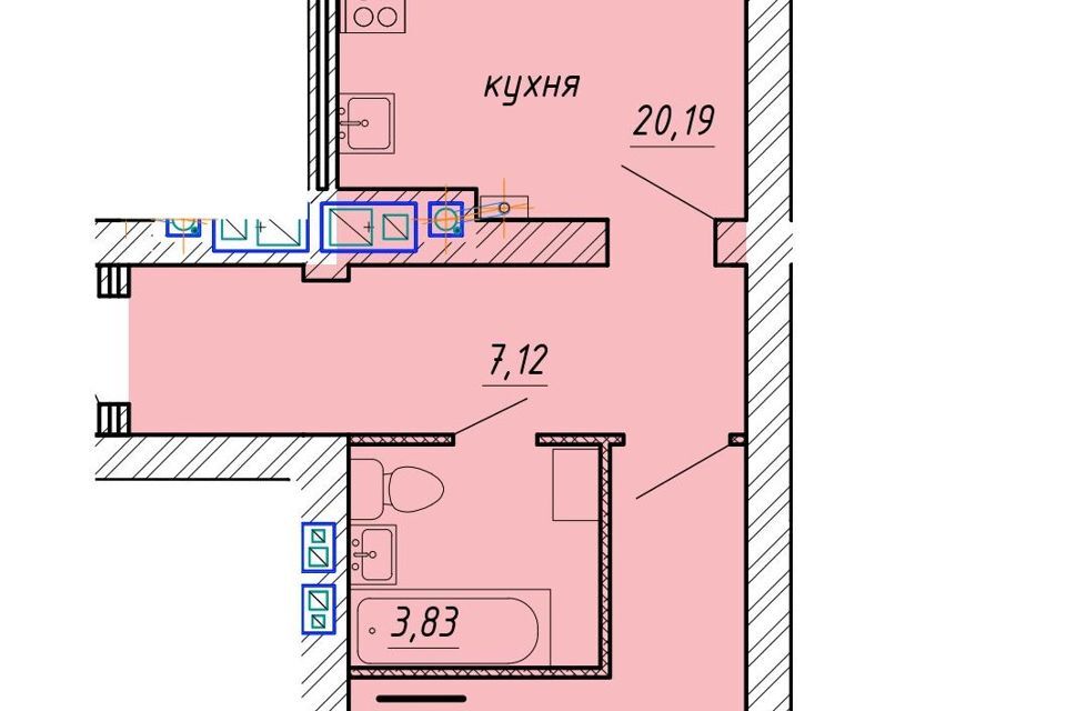 квартира р-н Лаишевский с Сокуры ул Березовая 3/1 фото 1