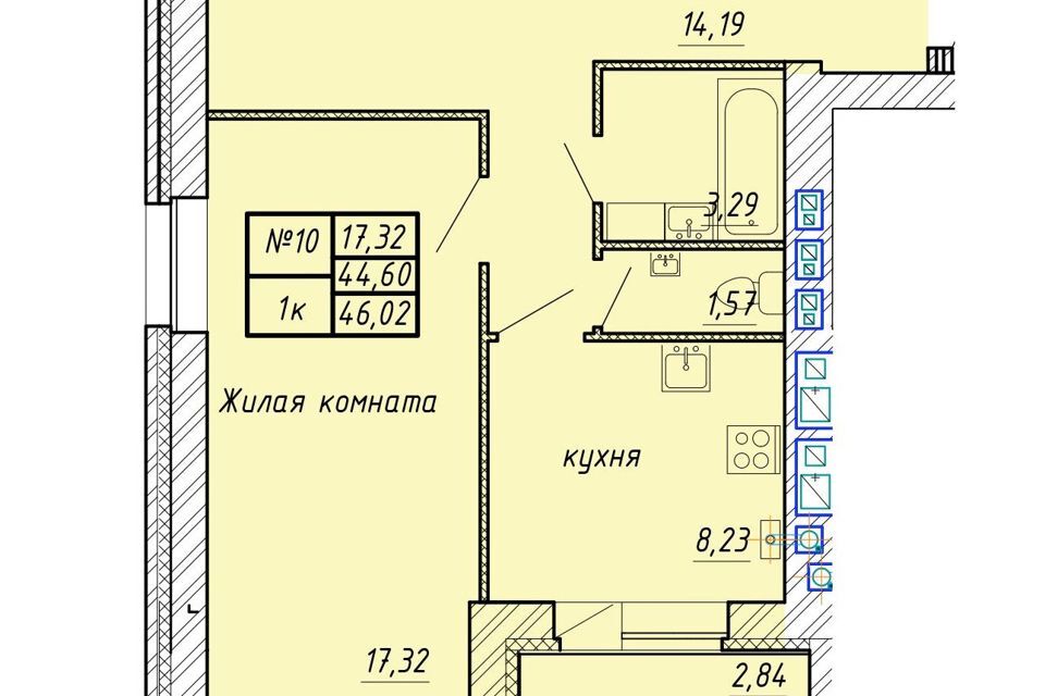 квартира р-н Лаишевский с Сокуры ул Березовая 3/1 фото 1