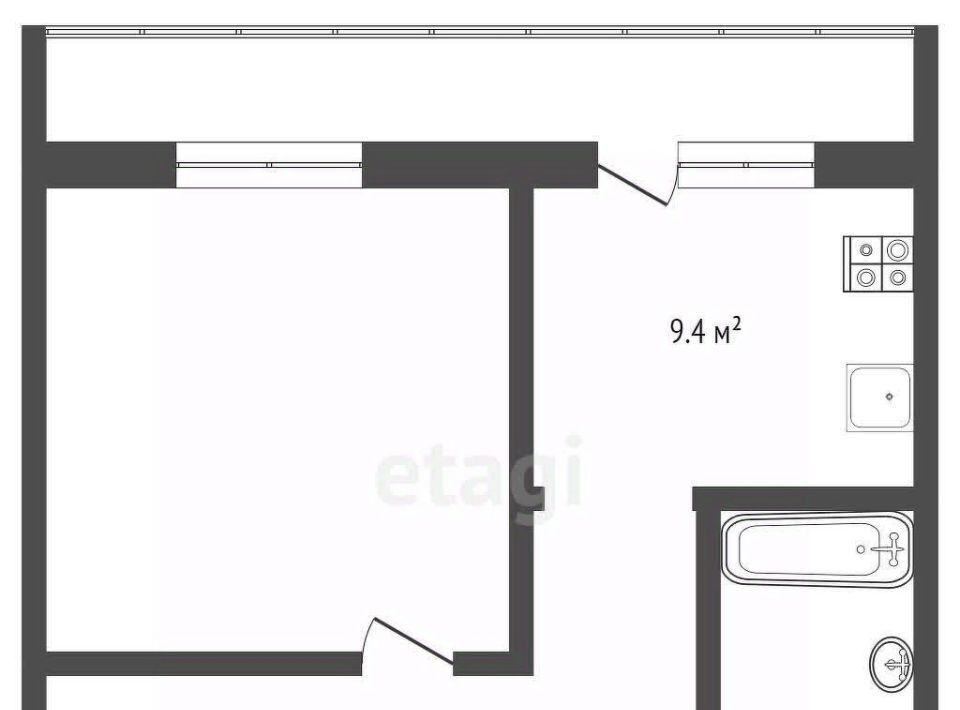 квартира г Набережные Челны р-н Комсомольский тракт Сармановский 41а фото 29