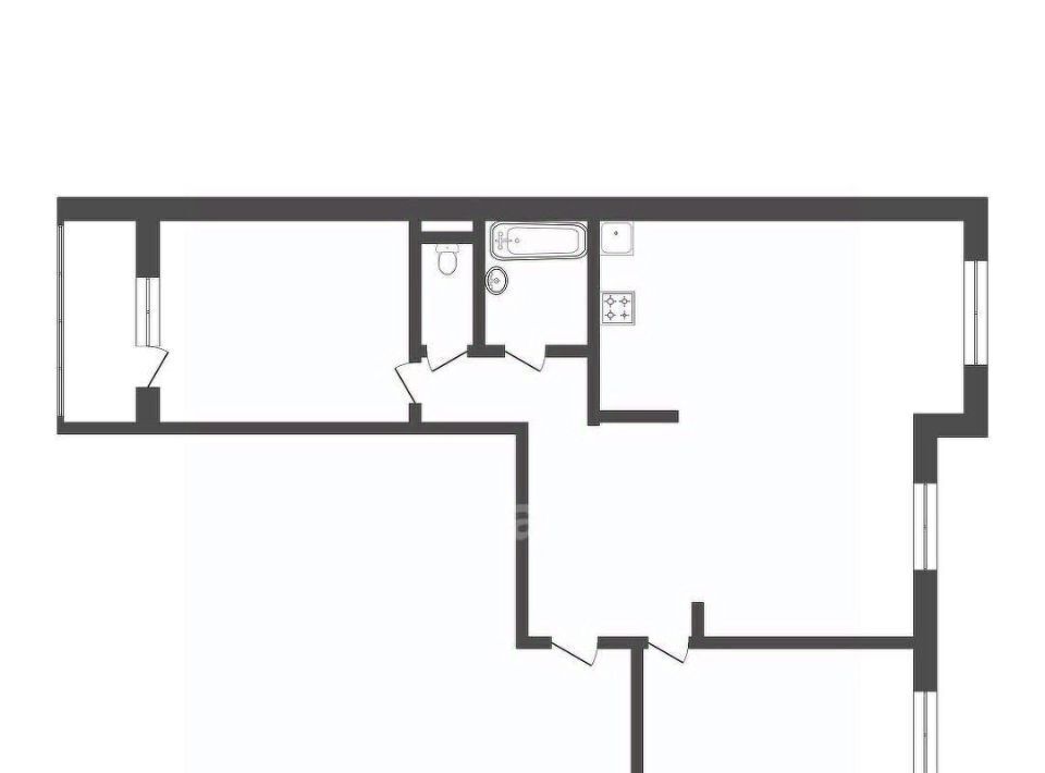 квартира г Тюмень р-н Калининский ул Ямская 73к/2 фото 36