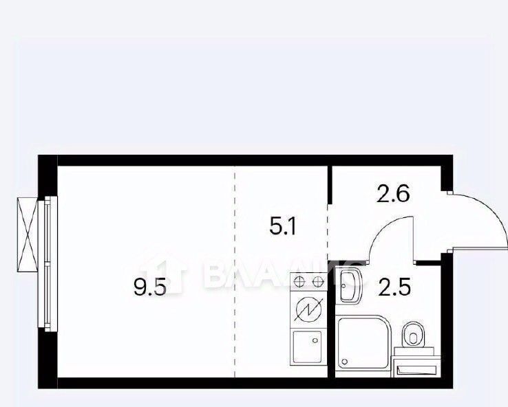 квартира г Москва метро Савеловская ул Складочная 6к/4 фото 2