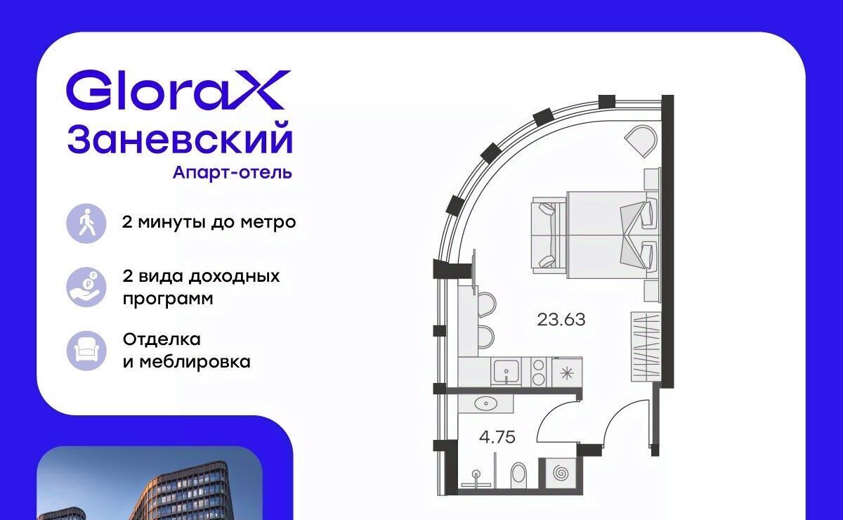 квартира г Санкт-Петербург р-н Красногвардейский пр-кт Энергетиков 2к/2 фото 1