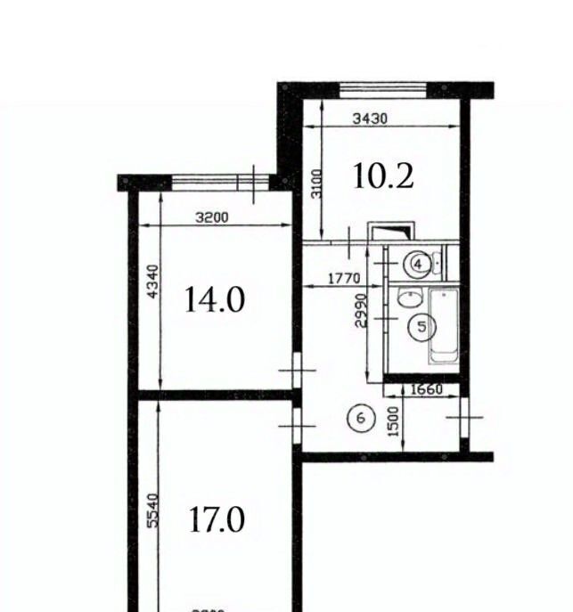 квартира г Москва метро Лианозово ул Клязьминская 29к/1 фото 2