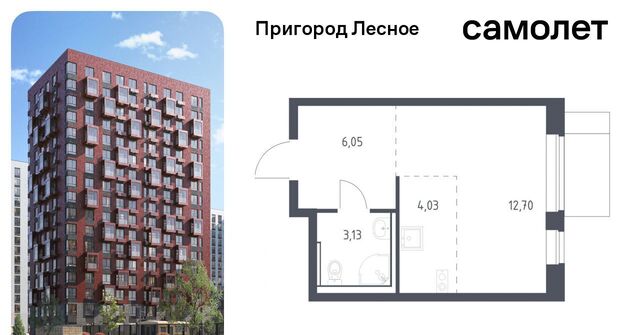 д Мисайлово ЖК «Пригород Лесное» Красногвардейская, к 13. 1 фото