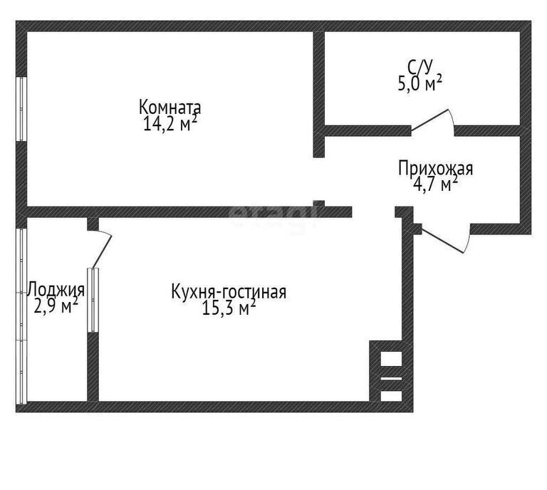 квартира г Краснодар ул Западный Обход 39/2к 7 фото 1