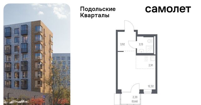 ЖК «Подольские кварталы» метро Бунинская аллея № 103 кв-л, к 1 фото