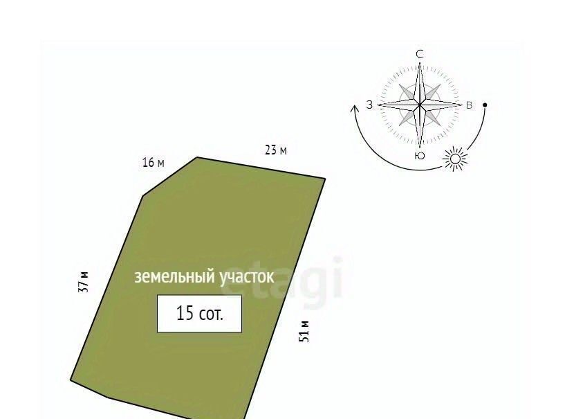 земля р-н Большемуртинский п Большая Мурта ул Калинина фото 12