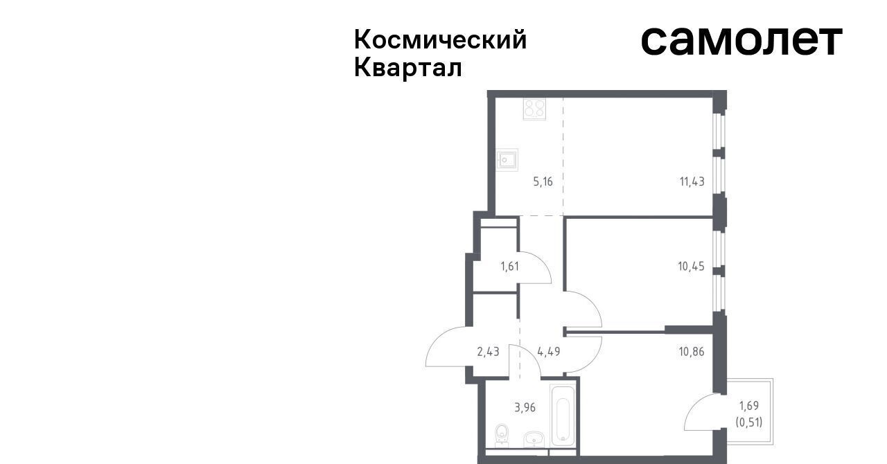 квартира г Королев мкр Юбилейный Щёлковская фото 1