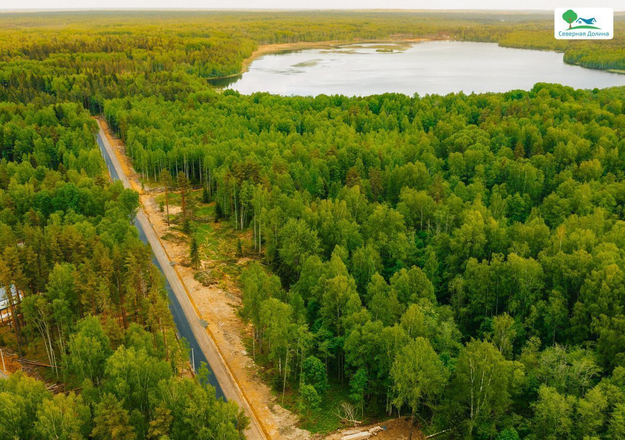 земля р-н Всеволожский 22 км, Всеволожский р-н, Токсовское городское поселение, коттеджный пос. Экофорест, Лесколово, Ленинградское шоссе фото 6