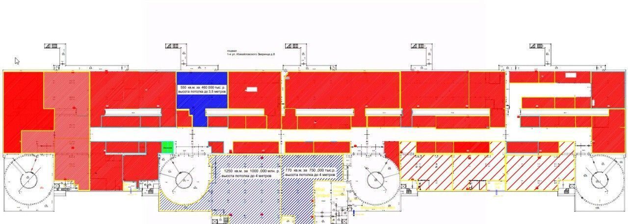 свободного назначения г Москва метро Соколиная Гора ул 1-я Измайловского Зверинца 8 фото 9