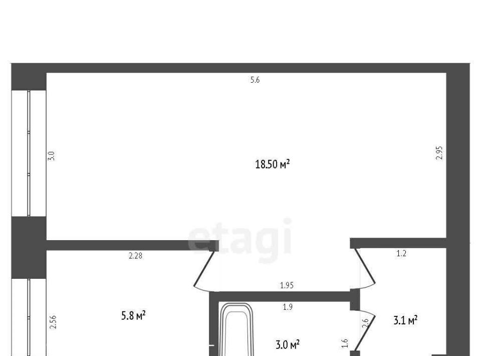 квартира г Стерлитамак ул Худайбердина 162 фото 12