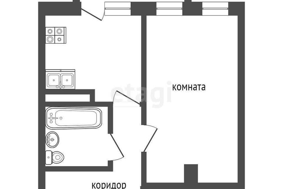 квартира г Нягань 19, Октябрьский район фото 2