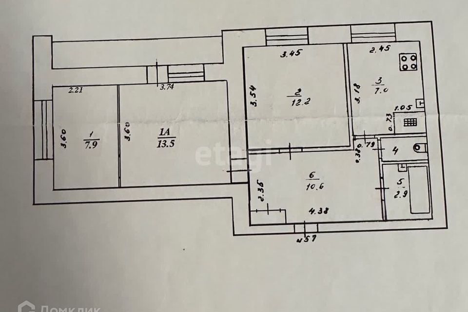 квартира г Киров пр-кт Октябрьский 116 городской округ Киров фото 7