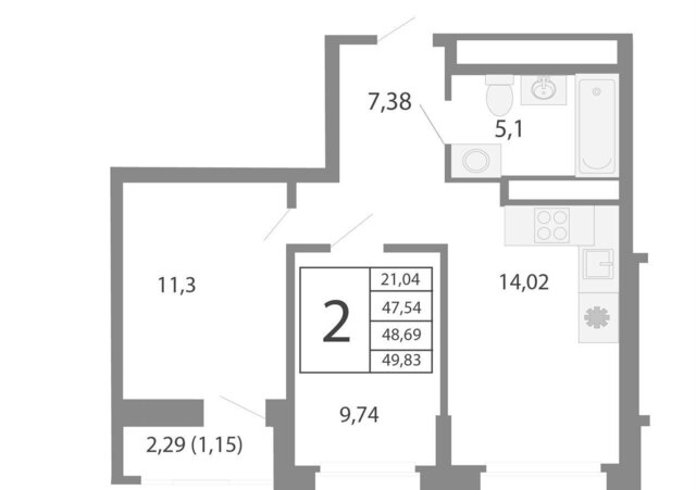 пр-кт Космонавтов 91б Проспект Космонавтов, секция 1. 1 фото