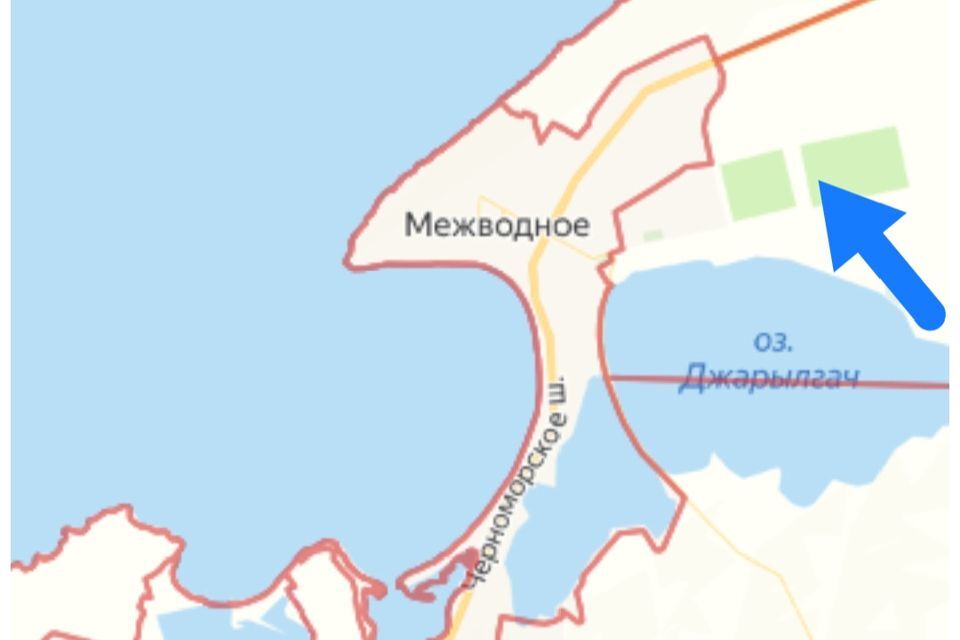 земля р-н Черноморский Межводное фото 1