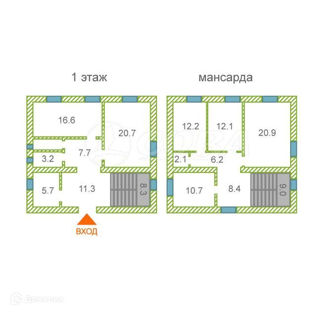 дом р-н Тюменский с Горьковка ул Южная 5а фото 2