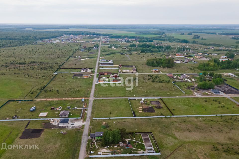 земля р-н Тюменский ДПК Новокаменский, Коттеджный посёлок Новокаменский фото 4