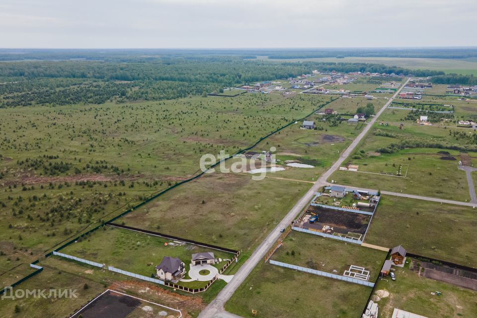 земля р-н Тюменский ДПК Новокаменский, Коттеджный посёлок Новокаменский фото 5