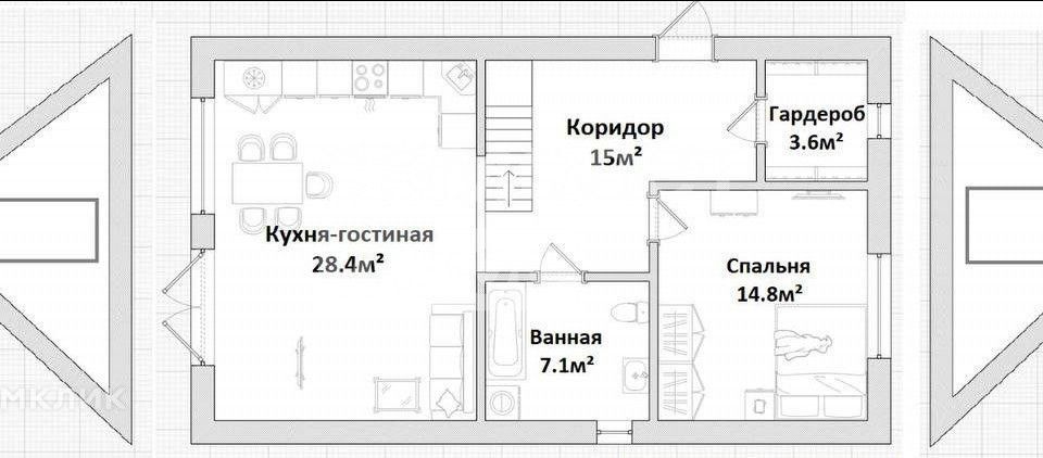 дом р-н Динской станица Старомышастовская фото 6