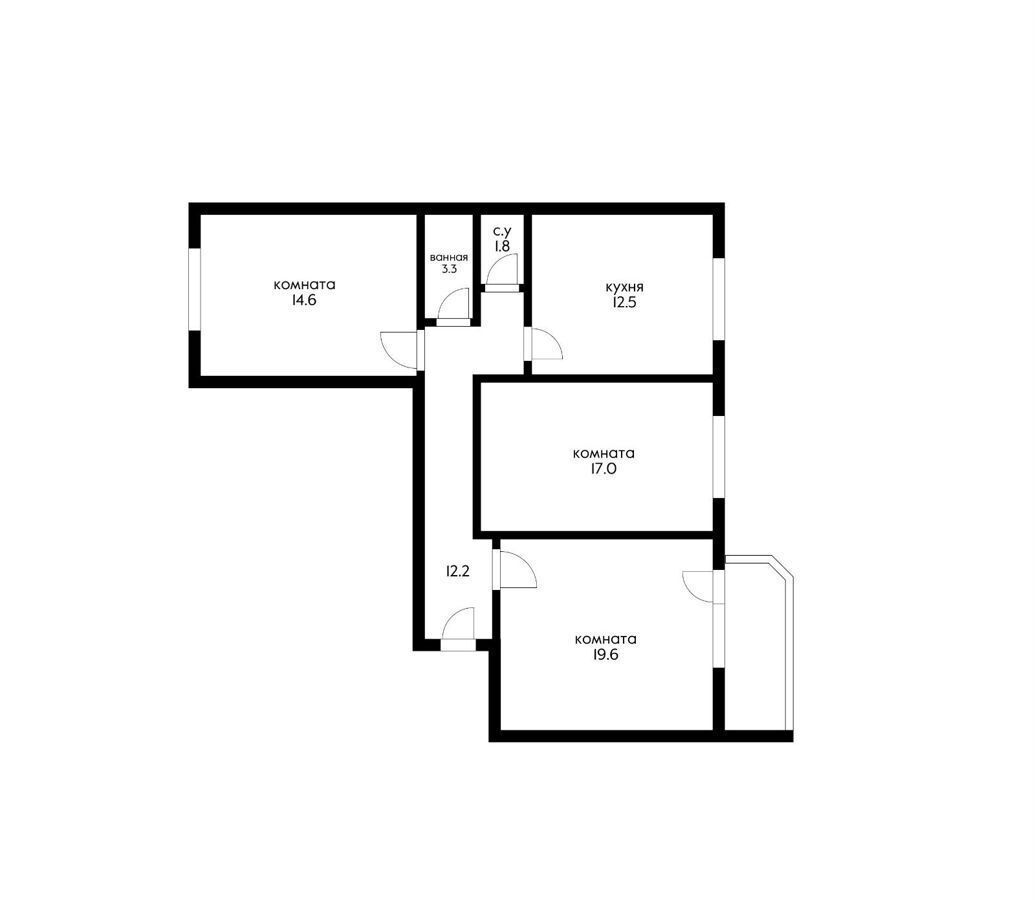 квартира г Краснодар р-н Карасунский ул Сормовская 210 фото 15