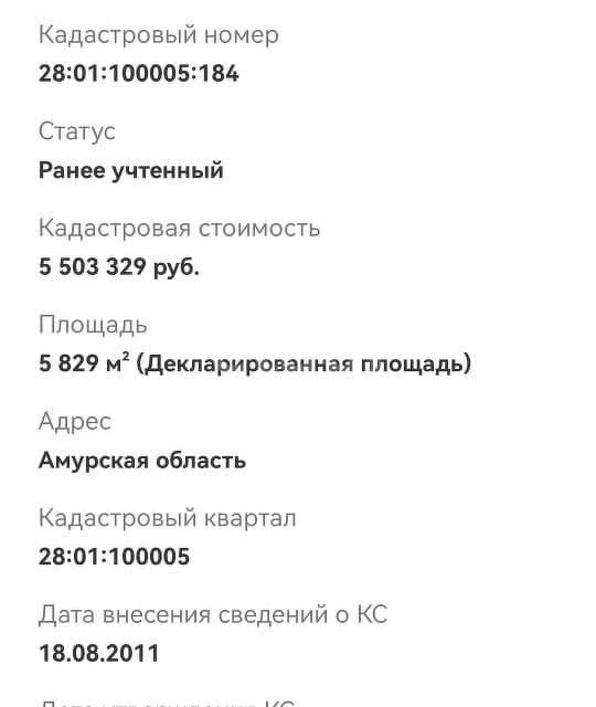 земля г Благовещенск Плодопитомник, городской округ Благовещенск фото 4