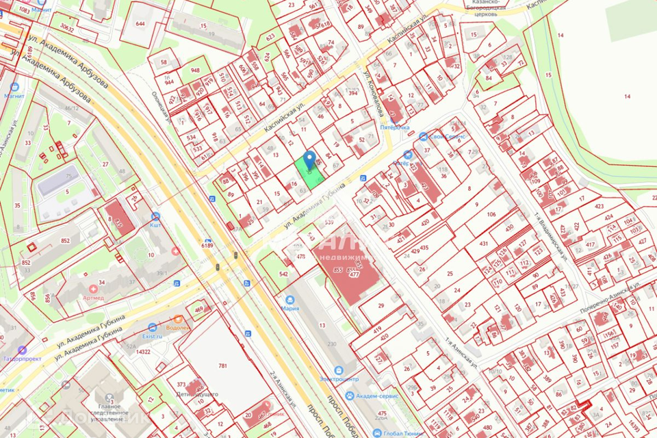 земля г Казань ул Академика Губкина 67а Республика Татарстан Татарстан, Казань городской округ фото 4