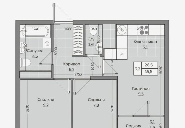 ЖК «Южный Парк» 4/3 Столбищенское с/пос фото