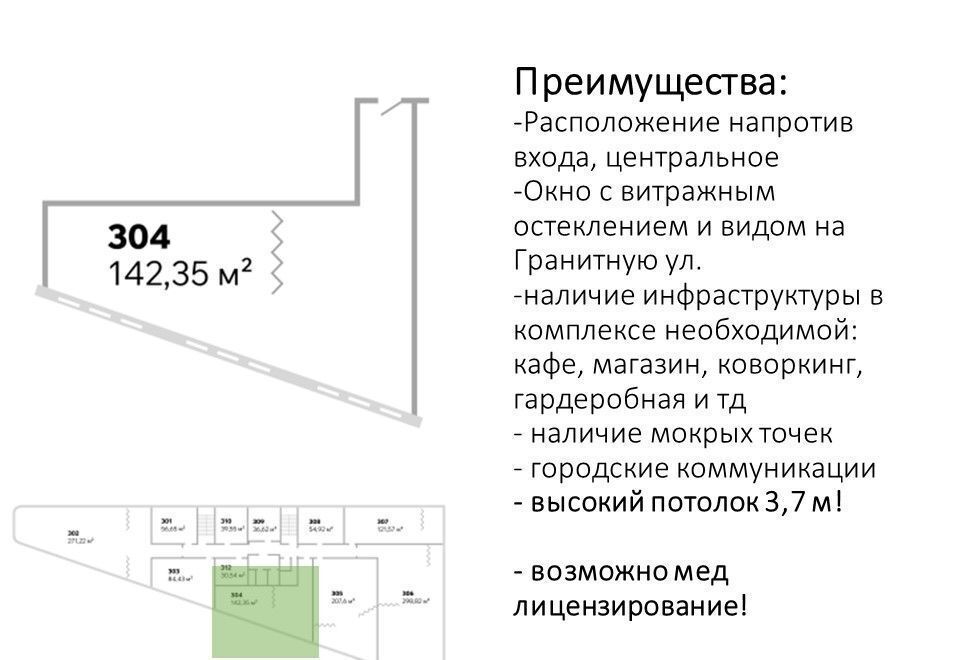 свободного назначения г Санкт-Петербург метро Ладожская ул Гранитная 51 фото 3