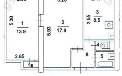 квартира г Москва метро Новогиреево ул Фрязевская 15к/6 фото 20