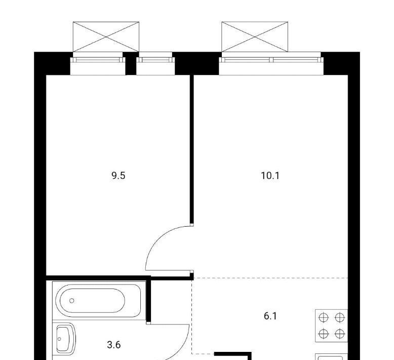 квартира г Москва метро Озерная ул Малая Очаковская 4ак/2 фото 17