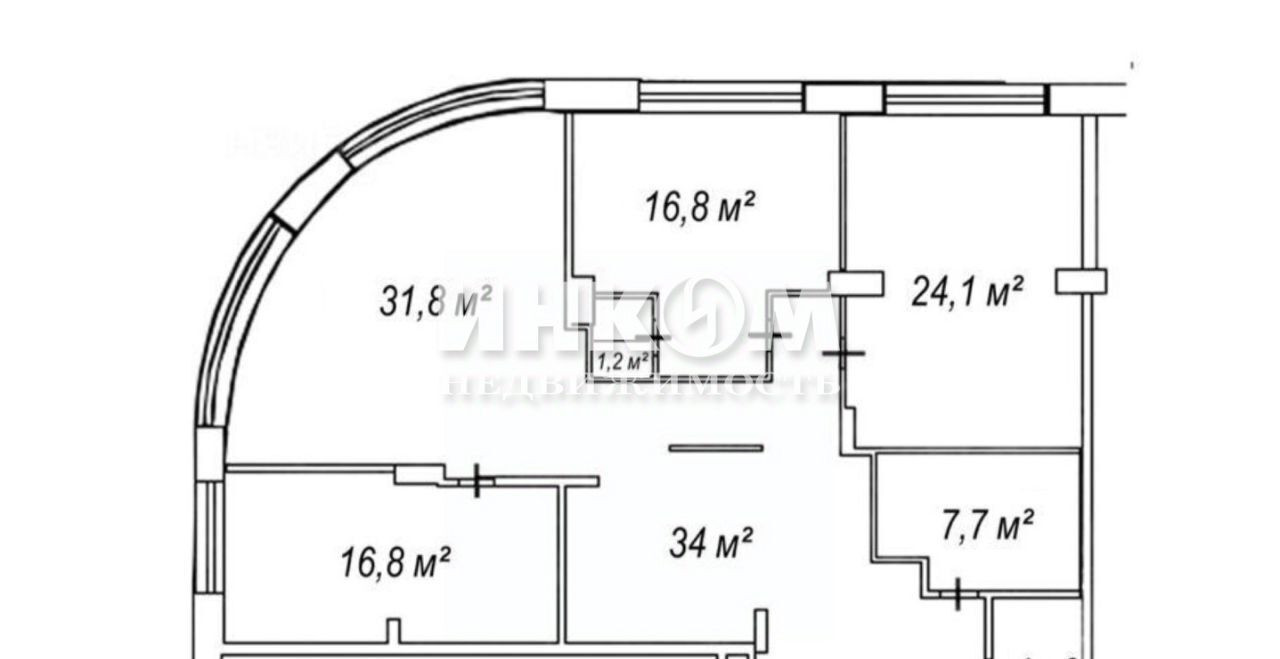 квартира г Москва метро Сетунь ул Толбухина 11к/2 фото 32