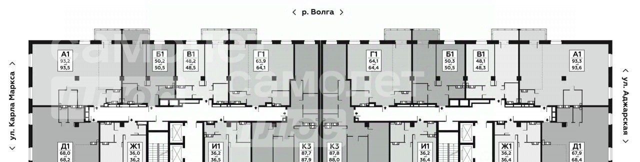 квартира г Волгоград р-н Советский Тулака ул Жердевская 12 фото 11