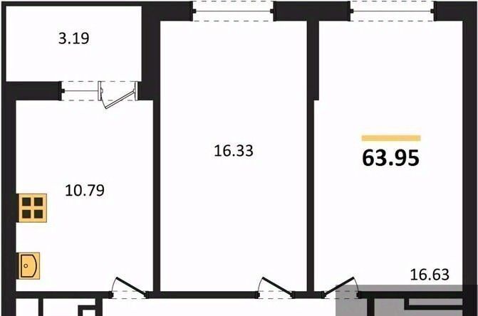 квартира г Воронеж р-н Центральный ул Ломоносова 116/1 фото 1