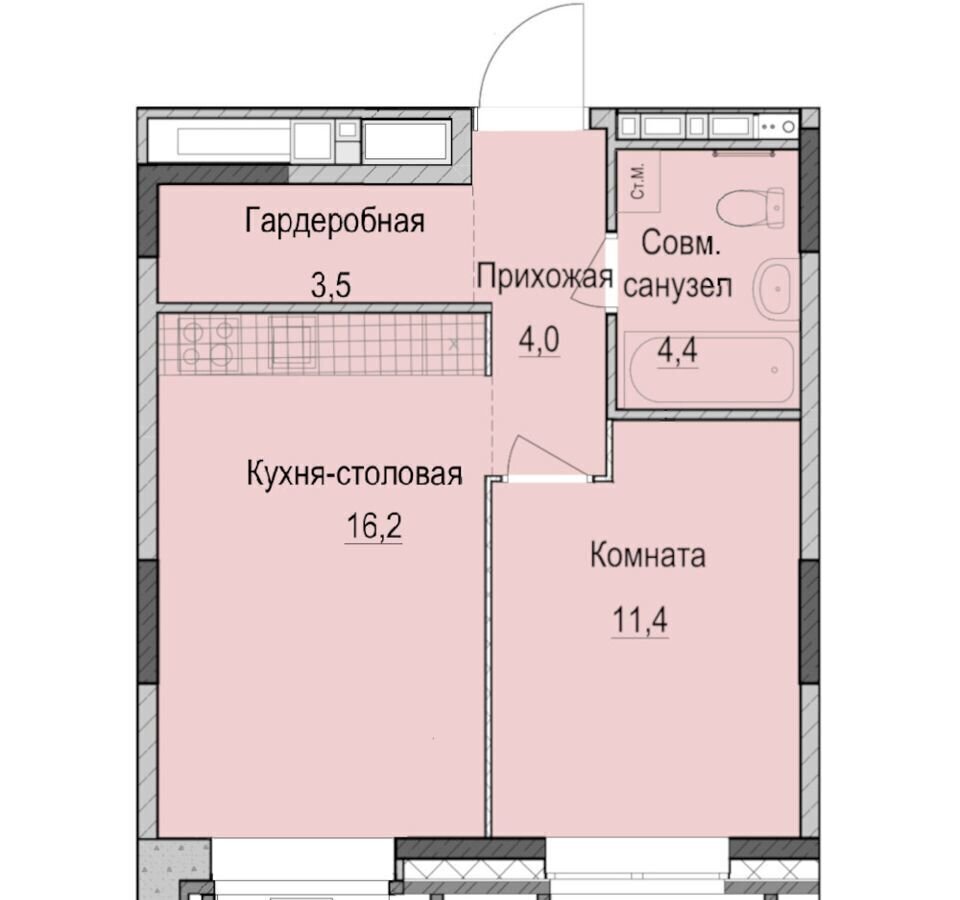 квартира г Казань р-н Приволжский ул Рауиса Гареева 1 фото 1