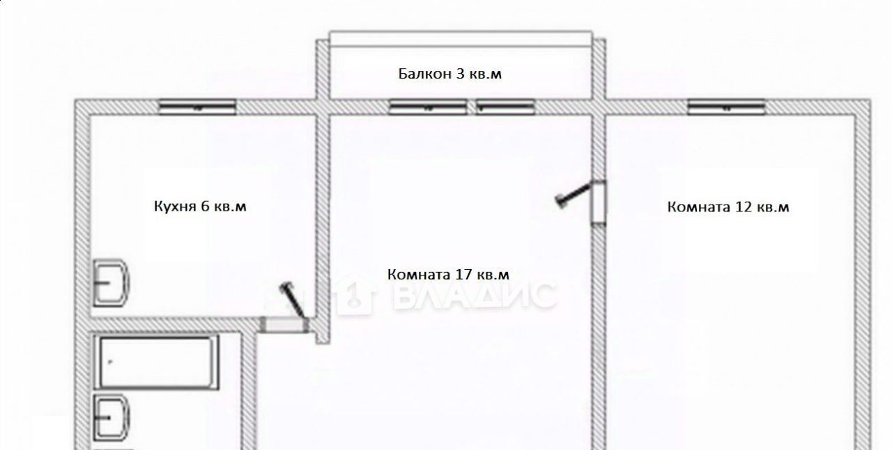 квартира г Пермь р-н Мотовилихинский ул Студенческая 19 фото 1