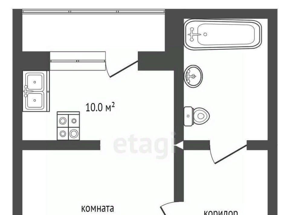 квартира г Ростов-на-Дону р-н Советский пр-кт Маршала Жукова 16/6 фото 2