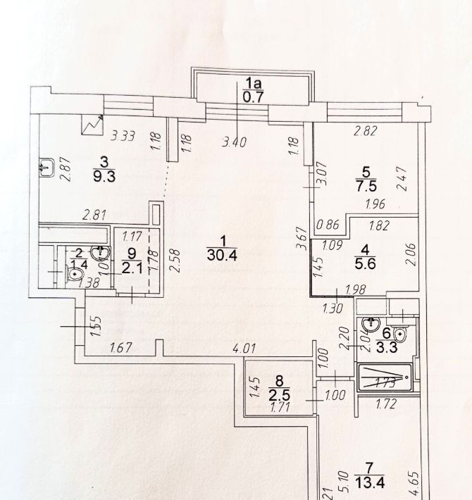 квартира г Москва метро Озерная ул Никулинская 8к/3 фото 19