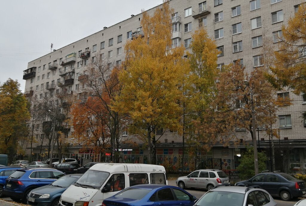 квартира г Санкт-Петербург метро Проспект Ветеранов ул Лёни Голикова 27к/3 фото 20