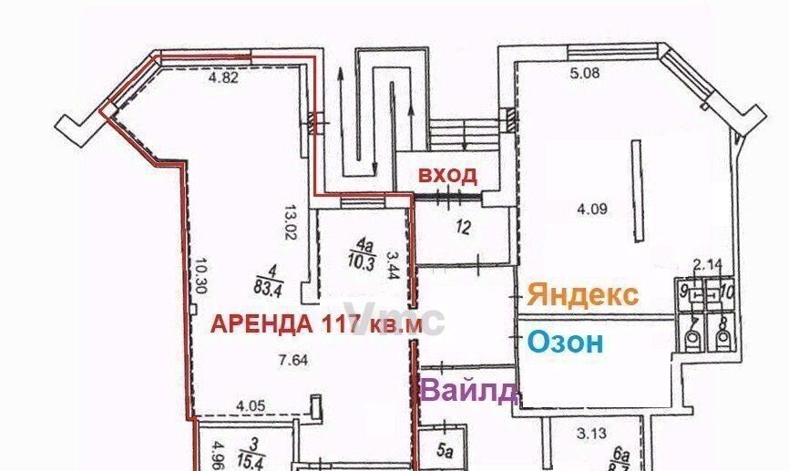 свободного назначения г Москва метро Кузьминки ул Зеленодольская 36к/1 фото 13