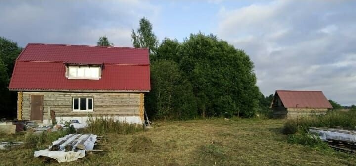 дом р-н Тихвинский д Кузнецова Гора ул Горская 22 Трасса Лодейное Поле — Тихвин, Пашозерское сельское поселение, Ефимовский фото 1