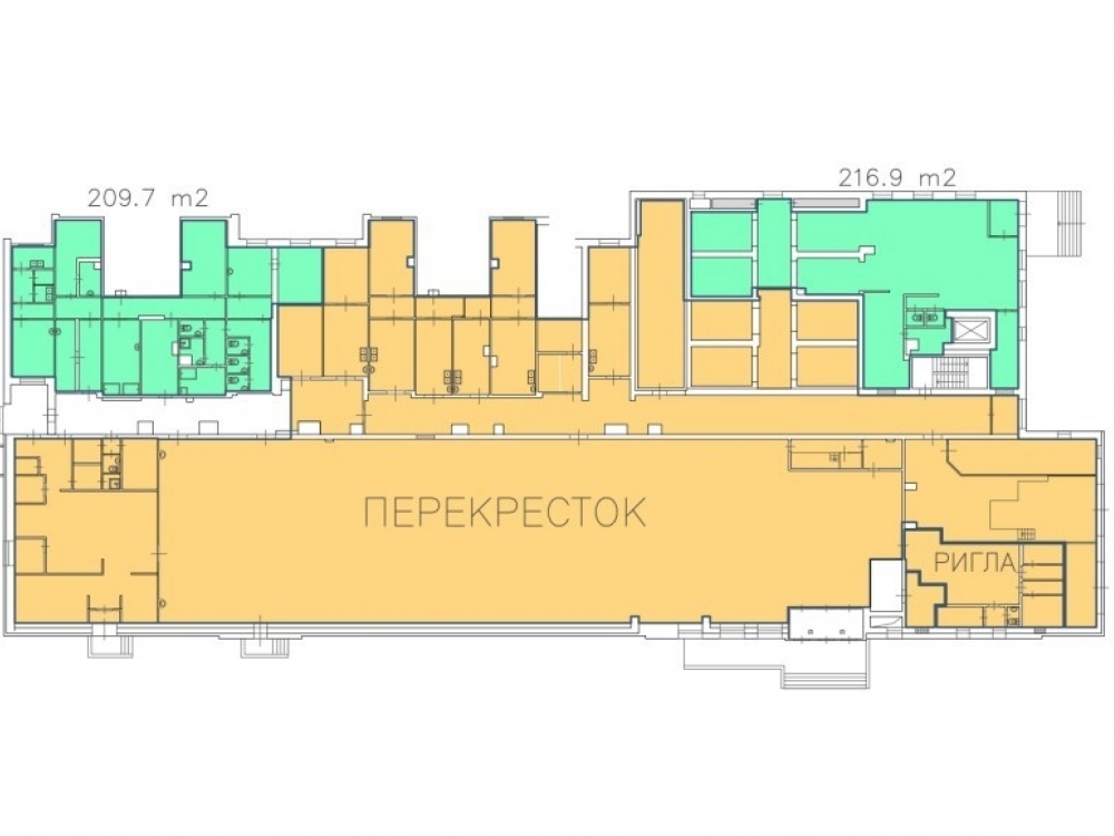 торговое помещение г Москва метро Домодедовская проезд Борисовский 3к/1 фото 5