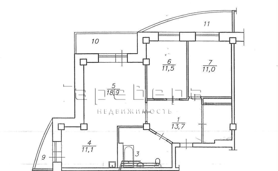 квартира г Красноярск р-н Советский ул Алексеева 33 фото 12