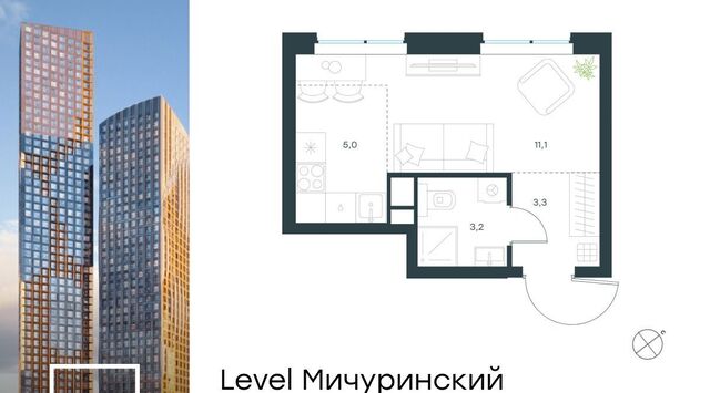 ЖК Левел Мичуринский к 12 фото