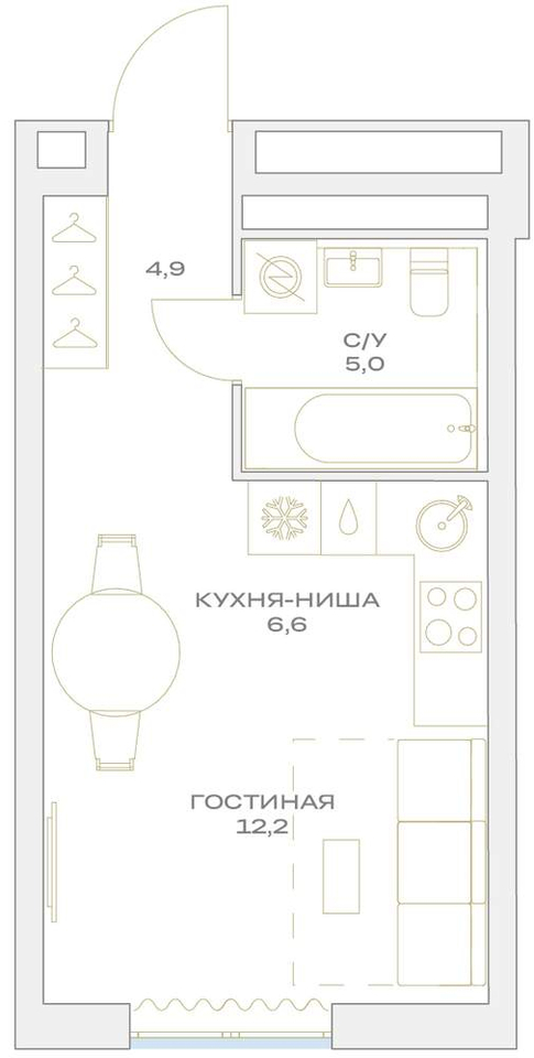 квартира г Москва п Филимонковское ул Харлампиева 32 Новомосковский, Филатов Луг фото 2