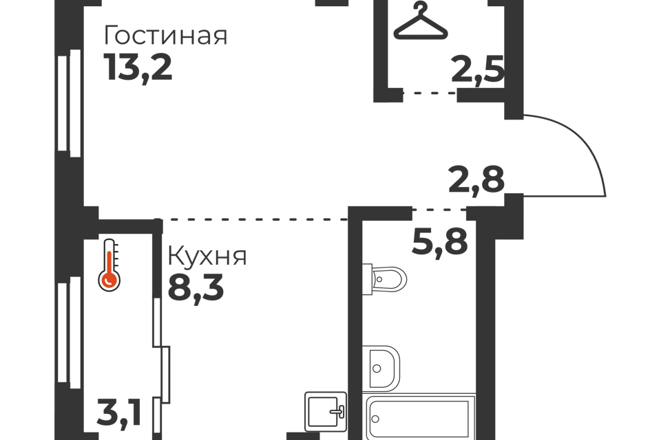 квартира г Челябинск городской округ Челябинск, Калининский фото 1