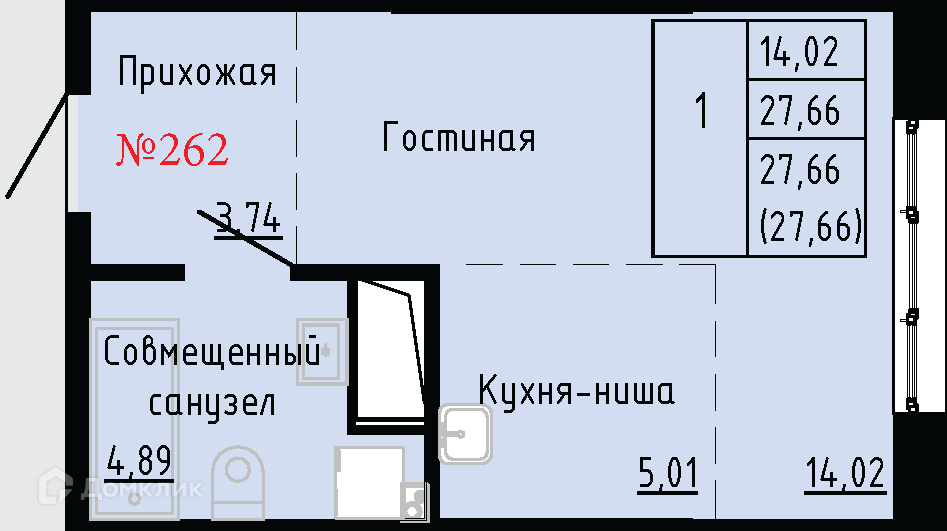 квартира г Владивосток ул Анны Щетининой 20 Владивостокский городской округ фото 1