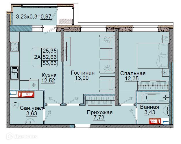 квартира г Краснодар проезд им. Репина 3 Краснодар городской округ фото 1