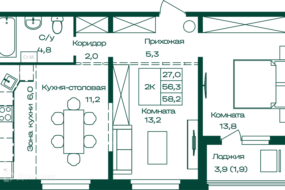 квартира р-н Майминский с Майма Майминский взвоз фото 1