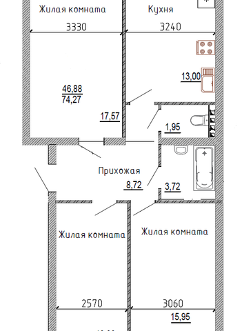 квартира Пойковский фото