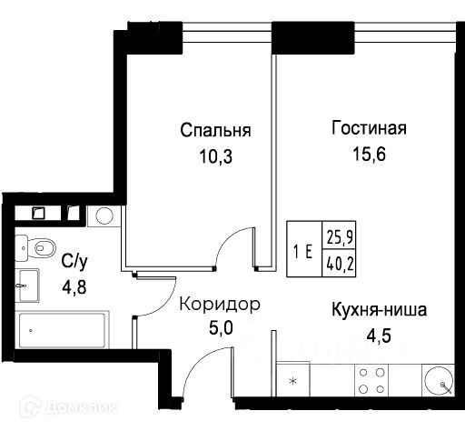 квартира г Москва ул Намёткина 10д Юго-Западный административный округ фото 1